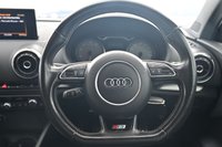 USED 2015 08 AUDI S3 2.0 TFSI Saloon 4dr Petrol Manual quattro Euro 6 (s/s) (300 ps) SAT NAV LEATHERS SENSORS XENONS