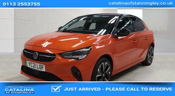 2021 VAUXHALL Corsa Electric 50kWh Elite Nav Hatchback 5dr Electric Auto (7.4Kw Charger) (136 ps) &pound;9300.00