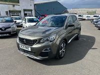 USED 2019 19 PEUGEOT 3008 1.5 BlueHDi Allure SUV 5dr Diesel Manual Euro 6 (s/s) (130 ps) REVERSE CAMERA-APPLE CAR PLAY-1 FORMER KEEPER-DAB RADIO-BLUETOOTH
