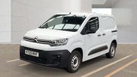 USED 2023 23 CITROEN BERLINGO White 1.2 PureTech Enterprise Pro van, 25,750 miles, Euro 6, 6-Speed manual, 8in Touchscreen, CarPlay/Android Auto, A/C, Rear sensors. Plus VAT @ 20%! * MANUAL***AIR CON**BLUETOOTH