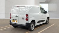 USED 2023 23 CITROEN BERLINGO White 1.2 PureTech Enterprise Pro van, 25,750 miles, Euro 6, 6-Speed manual, 8in Touchscreen, CarPlay/Android Auto, A/C, Rear sensors. Plus VAT @ 20%! * MANUAL***AIR CON**BLUETOOTH