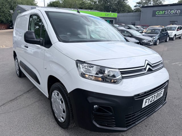 View our Citroen Berlingo White 1.2 PureTech Enterprise Pro van, 25,750 miles, Euro 6, 6-Speed manual, 8in Touchscreen, CarPlay/Android Auto, A/C, Rear sensors. Plus VAT @ 20%!