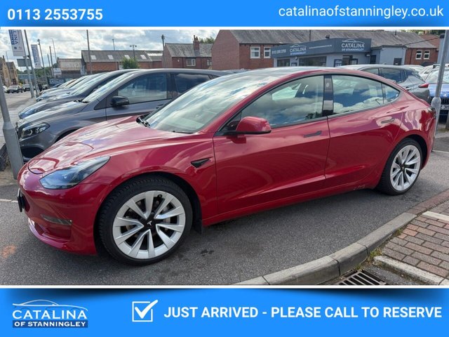 View our Tesla Model 3 (Dual Motor) Long Range Saloon 4dr Electric Auto 4WDE (346 ps)
