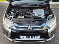 USED 2018 18 MITSUBISHI OUTLANDER 2.0h 12kWh 4h SUV 5dr Petrol Plug-in Hybrid CVT 4WD Euro 6 (s/s) (200 ps) Comprehensive Service History  |  Only 2 Owners From Brand New  |  Set of 2 Keys