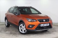 USED 2018 67 SEAT ARONA 1.0 TSI FR SUV 5dr Petrol Manual Euro 6 (s/s) (115 ps) Heated Seats, Parking  Sensors,