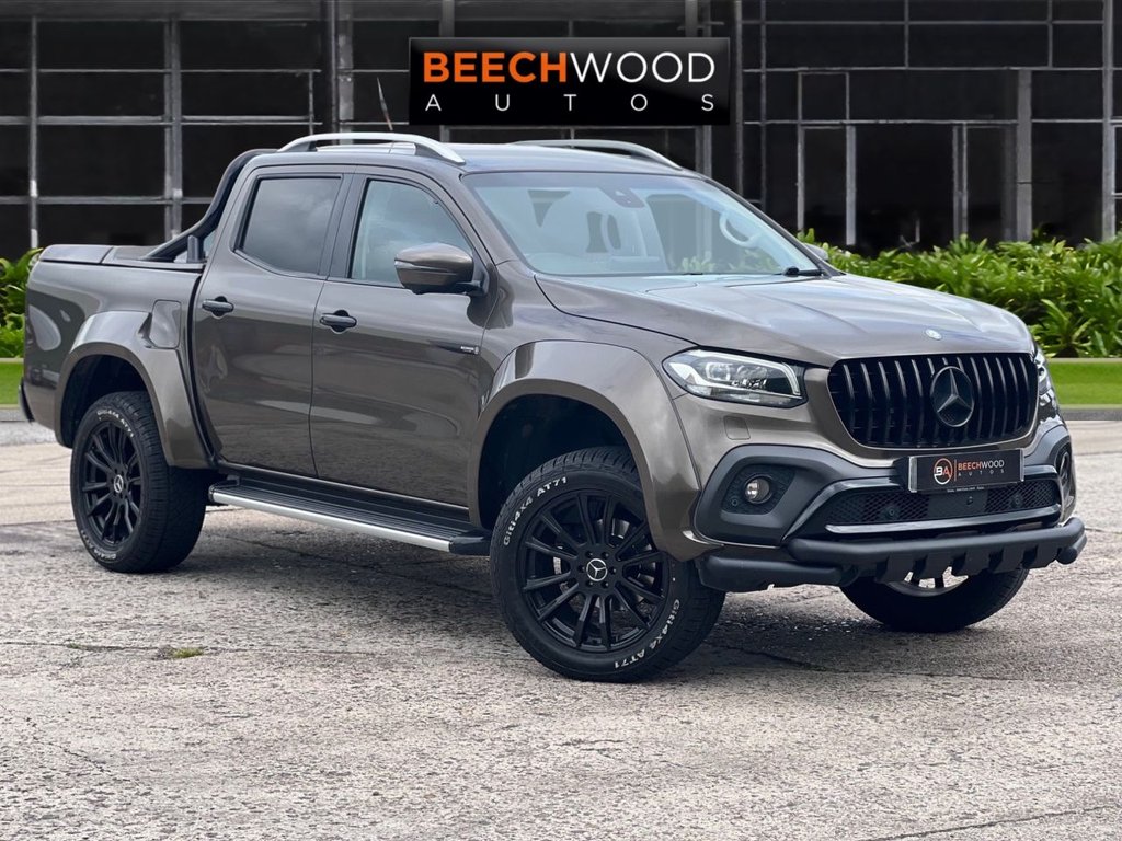 USED 2018 68 MERCEDES-BENZ X-CLASS 2.3 CDI Power Pickup Double Cab 4dr Diesel Auto 4MATIC Euro 6 (190 ps) WIDE BODY / LIFT KIT / 20'S