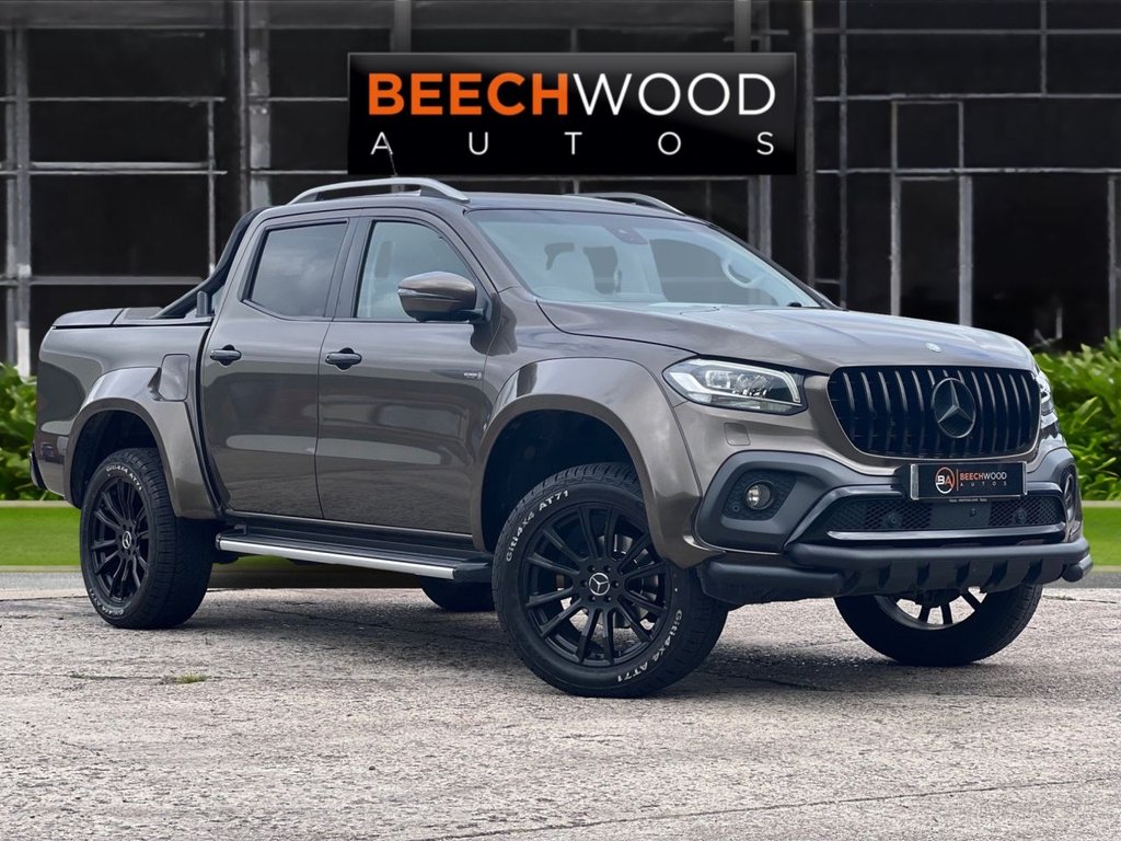 USED 2018 68 MERCEDES-BENZ X-CLASS 2.3 CDI Power Pickup Double Cab 4dr Diesel Auto 4MATIC Euro 6 (190 ps) WIDE BODY / LIFT KIT / 20'S