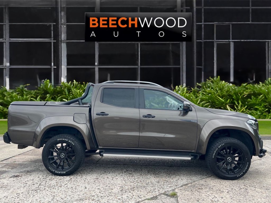 USED 2018 68 MERCEDES-BENZ X-CLASS 2.3 CDI Power Pickup Double Cab 4dr Diesel Auto 4MATIC Euro 6 (190 ps) WIDE BODY / LIFT KIT / 20'S