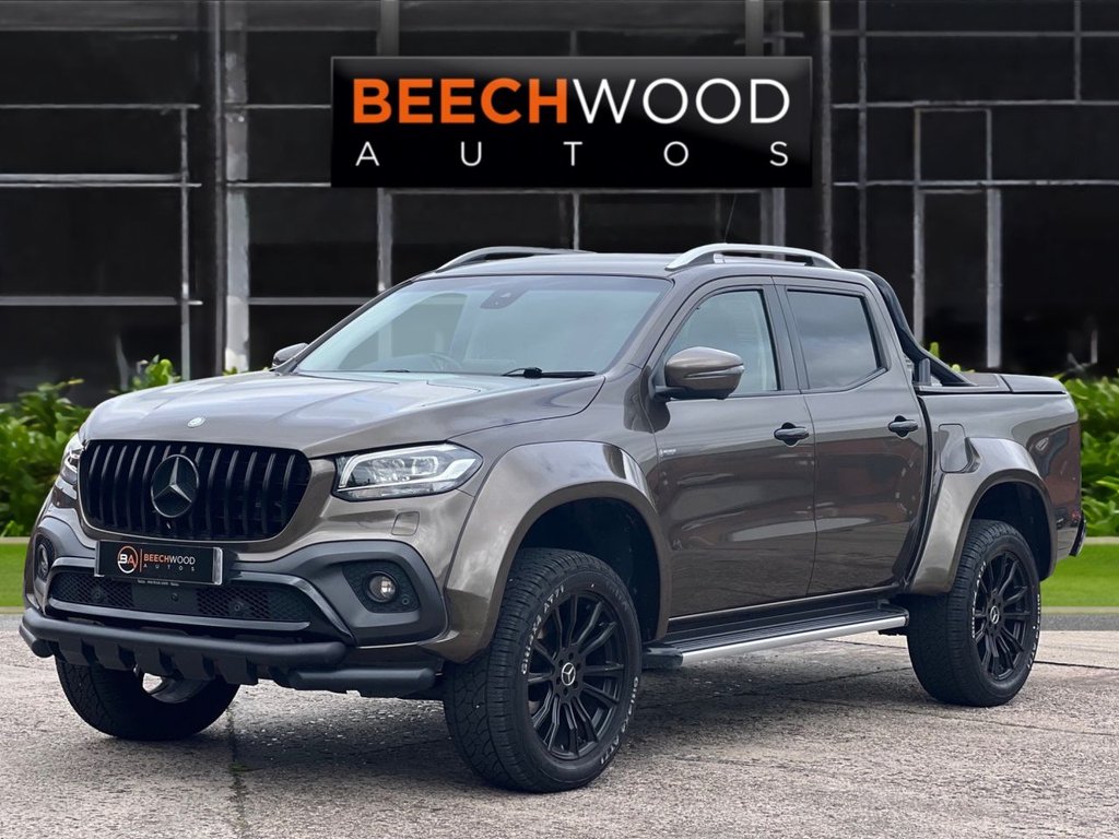 USED 2018 68 MERCEDES-BENZ X-CLASS 2.3 CDI Power Pickup Double Cab 4dr Diesel Auto 4MATIC Euro 6 (190 ps) WIDE BODY / LIFT KIT / 20'S