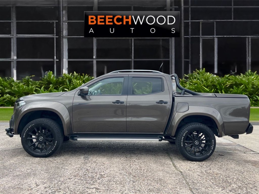 USED 2018 68 MERCEDES-BENZ X-CLASS 2.3 CDI Power Pickup Double Cab 4dr Diesel Auto 4MATIC Euro 6 (190 ps) WIDE BODY / LIFT KIT / 20'S