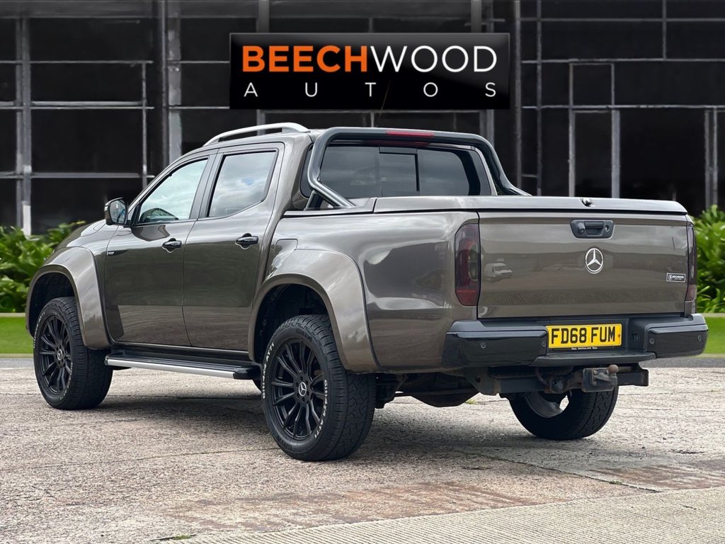 USED 2018 68 MERCEDES-BENZ X-CLASS 2.3 CDI Power Pickup Double Cab 4dr Diesel Auto 4MATIC Euro 6 (190 ps) WIDE BODY / LIFT KIT / 20'S