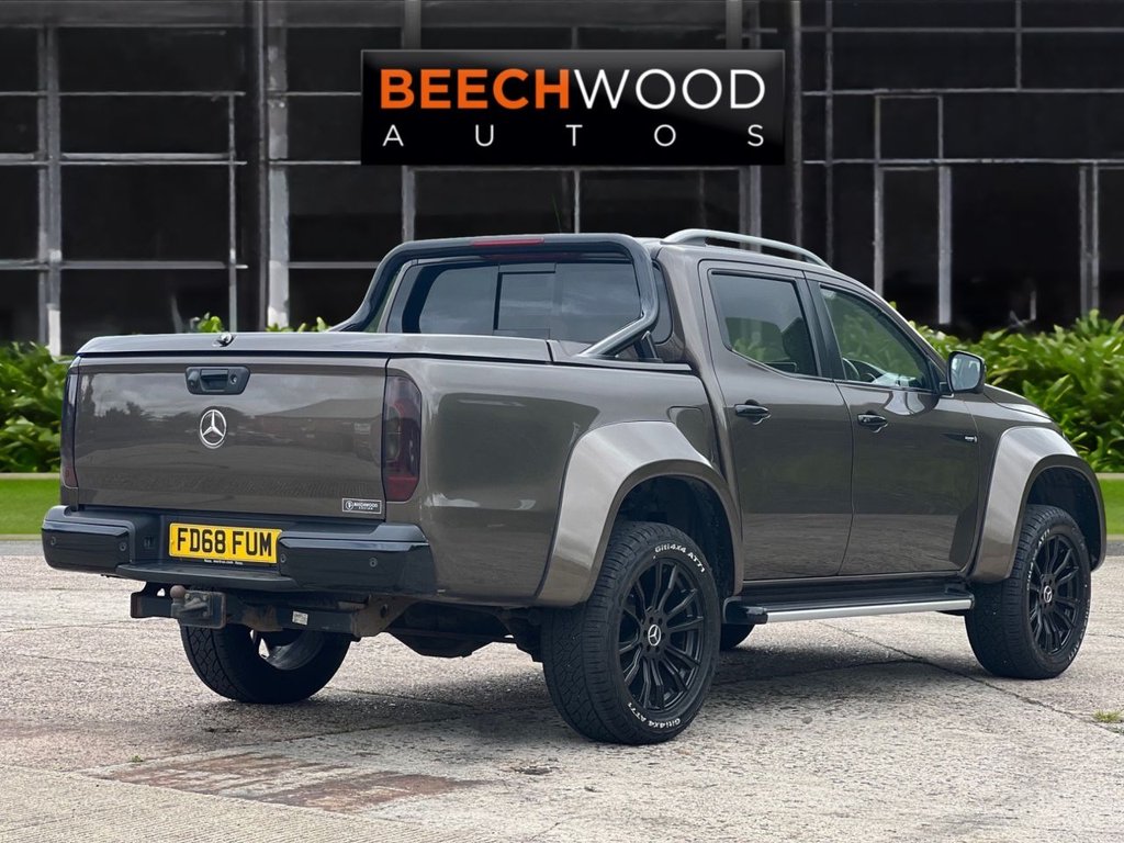 USED 2018 68 MERCEDES-BENZ X-CLASS 2.3 CDI Power Pickup Double Cab 4dr Diesel Auto 4MATIC Euro 6 (190 ps) WIDE BODY / LIFT KIT / 20'S