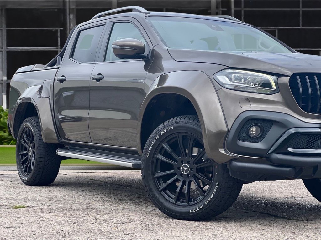 USED 2018 68 MERCEDES-BENZ X-CLASS 2.3 CDI Power Pickup Double Cab 4dr Diesel Auto 4MATIC Euro 6 (190 ps) WIDE BODY / LIFT KIT / 20'S