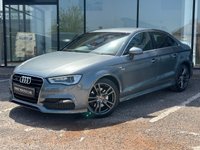 USED 2016 16 AUDI A3 2.0 TDI S line Saloon 4dr Diesel S Tronic quattro Euro 6 (s/s) (Nav) (184 ps) 