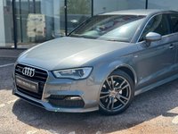 USED 2016 16 AUDI A3 2.0 TDI S line Saloon 4dr Diesel S Tronic quattro Euro 6 (s/s) (Nav) (184 ps) 