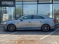 USED 2016 16 AUDI A3 2.0 TDI S line Saloon 4dr Diesel S Tronic quattro Euro 6 (s/s) (Nav) (184 ps) 