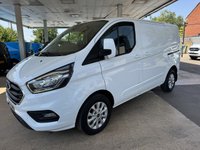 USED 2021 71 FORD TRANSIT CUSTOM 2.0 280 EcoBlue Limited Panel Van 5dr Diesel Manual L1 H1 Euro 6 (s/s) (130 ps) WET BELT REPLACED AT 73152 MILES 