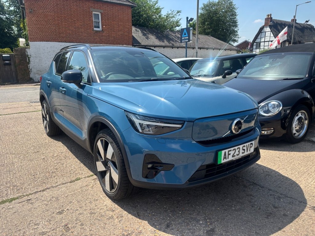 USED 2023 23 VOLVO XC40 Recharge Twin 78kWh Ultimate SUV 5dr Electric Auto AWD (408 ps) &pound;ZERO DEPOSIT FINANCE