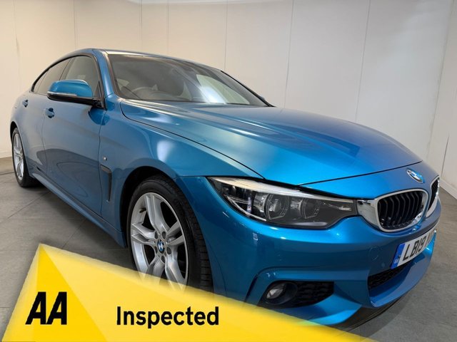 View our BMW 4 Series Gran Coupe 2.0 420i GPF M Sport Hatchback 5dr Petrol Auto Euro 6 (s/s) (184 ps)
