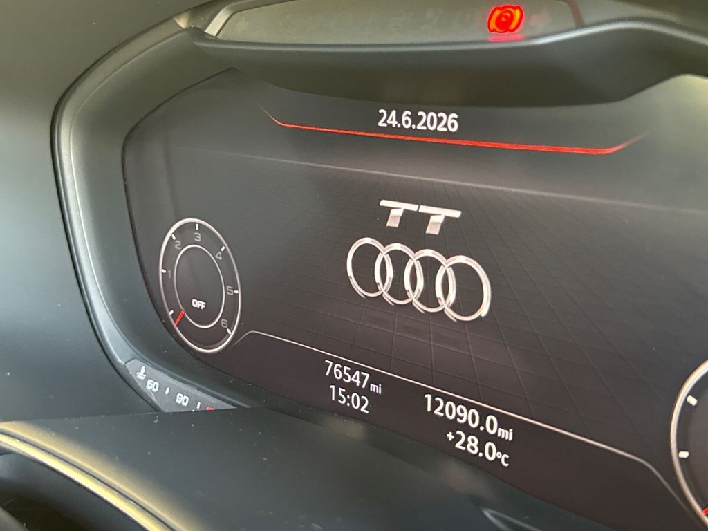 USED 2017 17 AUDI TT 2.0 TDI ultra Black Edition Coupe 3dr Diesel Manual Euro 6 (s/s) (184 ps) BANG & OLUFSEN