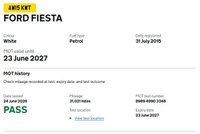 USED 2015 15 FORD FIESTA 1.0T EcoBoost Zetec Hatchback 5dr Petrol Manual Euro 6 (s/s) (100 ps) Full FORD Service History  |  1 Owner From Brand New  |  2 Keys