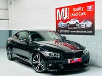 USED 2016 16 BMW 4 SERIES 2.0 420d M Sport Auto Euro 6 (s/s) 2dr FULL HISTORY,M PERFORMANCE KIT