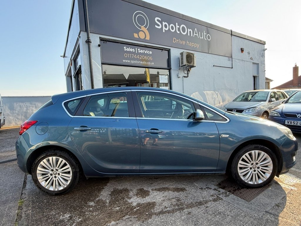 USED 2014 14 VAUXHALL ASTRA 1.4 16v Excite Hatchback 5dr Petrol Manual Euro 5 (100 ps) FULL SERVICE HISTORY + CRUISE