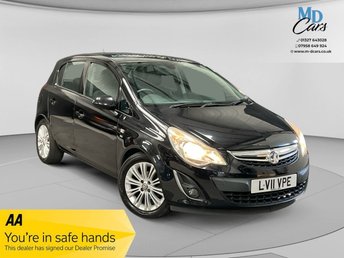 2011 VAUXHALL CORSA 1.4 16V SE Hatchback 5dr Petrol Auto Euro 5 (100 ps) &pound;3990.00