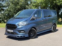 USED 2019 19 FORD TRANSIT CUSTOM 2.0 300 EcoBlue Limited Crew Van Auto L1 H1 Euro 6 (s/s) 5dr (6 Seat) NEW WETBELT! BODYKIT! AIR CON!