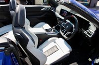 PRE-OWNED 2026 26 BMW M4 3.0 BiTurbo Competition Convertible 2dr Petrol Steptronic M xDrive Euro 6 (s/s) (530 ps) Portimao Blue Metallic (&pound;875 option), Merino Bicolour Leather Silverstone/Black (&pound;2000 option), 19" Front 20" Rear Alloy Wheels M Double Spoke 826 Forged Bi Colour Alloys, Technology Package (&pound;2675 option), Heated Steering Wheel (&pound;250 option), High Beam Assistant (&pound;&pound;175 option), M Brakes With Red Callipers (&pound;325 option), BMW Live Cockpit With Head-Up Display, Electric Folding Mirrors, Heated Seats, Harman Kardon Music System, Cruise Control, Electric Memory Seats, Smartphone Integration, Adaptiv