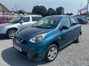 2013 NISSAN MICRA 1.2 Visia Hatchback 5dr Petrol Manual Euro 5 (80 ps) &pound;4195.00