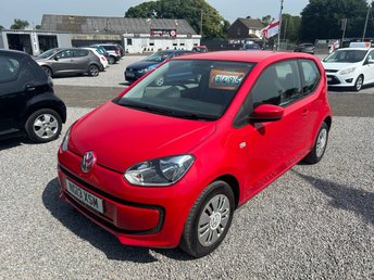 2013 VOLKSWAGEN UP! 1.0 Move up! Hatchback 3dr Petrol Manual Euro 5 (60 ps) &pound;3495.00