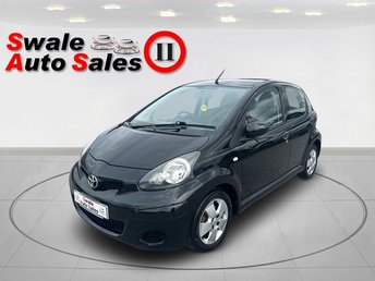 2010 TOYOTA AYGO 1.0 VVT-i Black Hatchback 5dr Petrol Manual Euro 4 (AC) (67 bhp) £3195.00