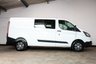 USED 2021 21 FORD TRANSIT CUSTOM 2.0 300 EcoBlue Leader Crew Van Double Cab 5dr Diesel Manual L2 H1 Euro 6 (s/s) (105 ps) Service History, 2 Keys, Full Mot