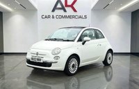 USED 2012 12 FIAT 500 1.2 Lounge Hatchback 3dr Petrol Manual Euro 5 (s/s) (69 bhp) 
