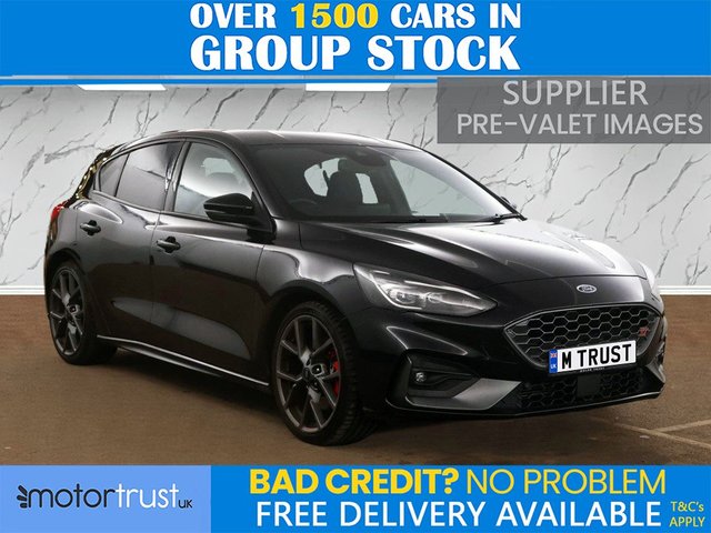 View our Ford Focus 2.3T EcoBoost ST Hatchback 5dr Petrol Manual Euro 6 (s/s) (280 ps) FULL FORD S/H X5! 1 FORMER OWNER!
