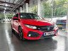 USED 2018 18 HONDA CIVIC 1.0 VTEC Turbo EX Hatchback 5dr Petrol CVT Euro 6 (s/s) (126 ps) 2 FORMER OWNERS!  2 FORMER OWNERS!