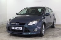 USED 2012 12 FORD FOCUS 1.6 TDCi Zetec Hatchback 5dr Diesel Manual Euro 5 (s/s) (115 ps) Dab Radio, Parking Sensors,
