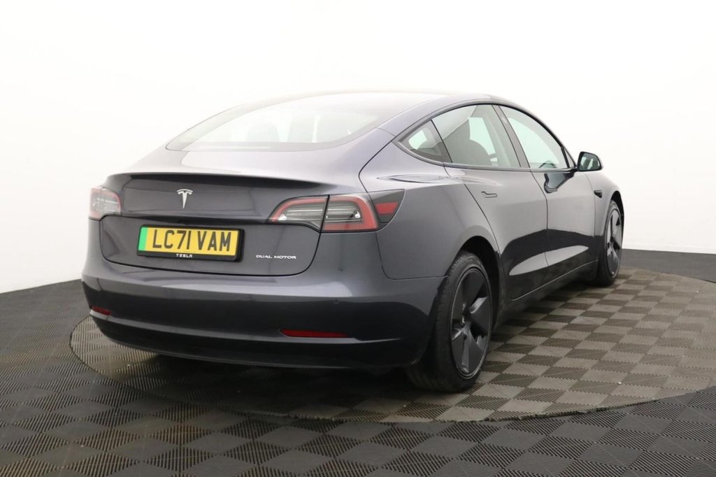 USED 2021 71 TESLA Model 3 (Dual Motor) Long Range Saloon 4dr Electric Auto 4WDE (346 ps) 4x4, Pan Roof, Camera