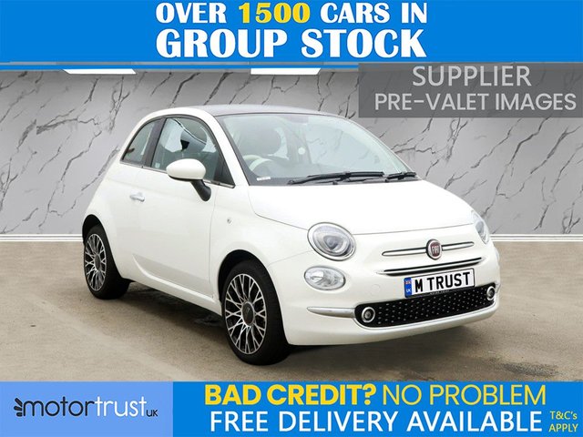 View our Fiat 500 1.0 MHEV Top Hatchback 3dr Petrol Manual Euro 6 (s/s) (70 bhp) 1 FORMER OWNER! 