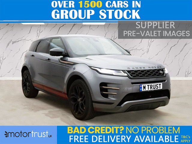 View our Land Rover Range Rover Evoque 2.0 D165 MHEV R-Dynamic SUV 5dr Diesel Auto 4WD Euro 6 (s/s) (163 ps) 1 OWNER FROM NEW!
