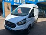USED 2019 19 FORD TRANSIT CUSTOM 2.0 300 EcoBlue Panel Van 5dr Diesel Manual L1 H2 Euro 6 (105 ps) FINANCE AVAILABLE - APPLY ON LINE WITH US TODAY