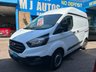 USED 2019 19 FORD TRANSIT CUSTOM 2.0 300 EcoBlue Panel Van 5dr Diesel Manual L1 H2 Euro 6 (105 ps) FINANCE AVAILABLE - APPLY ON LINE WITH US TODAY