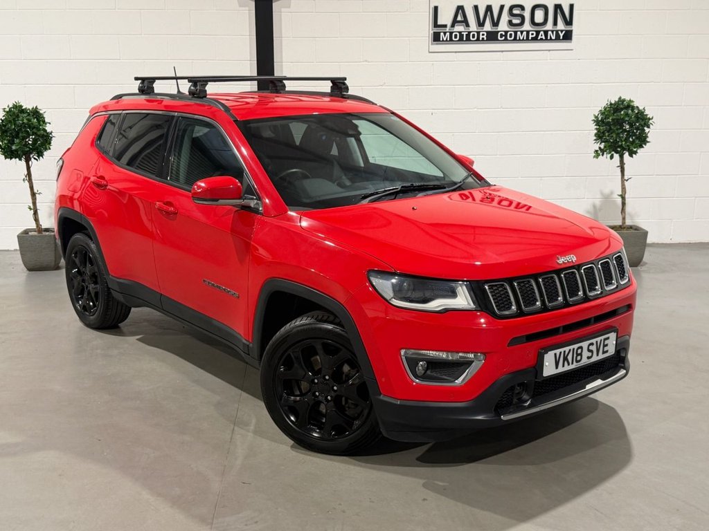 USED 2018 18 JEEP COMPASS 1.4T MultiAirII Limited SUV 5dr Petrol Manual Euro 6 (s/s) (140 ps) 