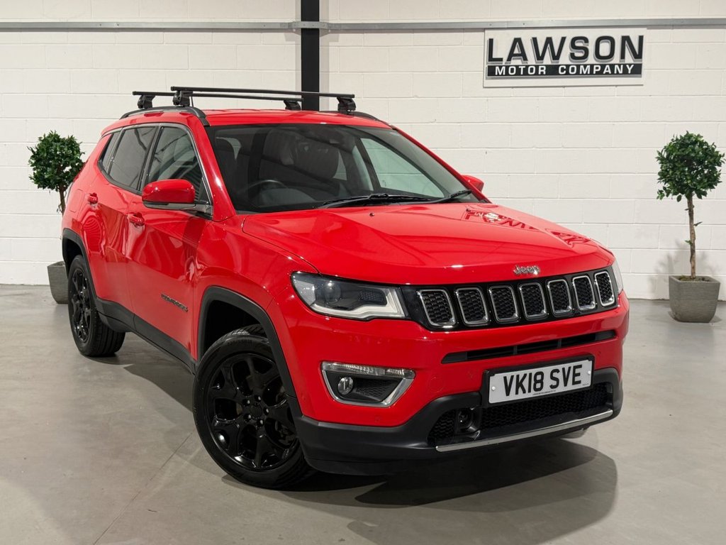 USED 2018 18 JEEP COMPASS 1.4T MultiAirII Limited SUV 5dr Petrol Manual Euro 6 (s/s) (140 ps) 