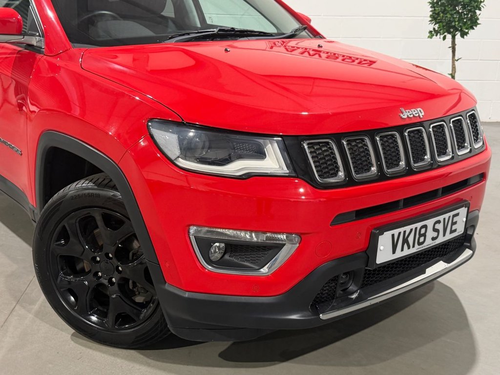 USED 2018 18 JEEP COMPASS 1.4T MultiAirII Limited SUV 5dr Petrol Manual Euro 6 (s/s) (140 ps) 