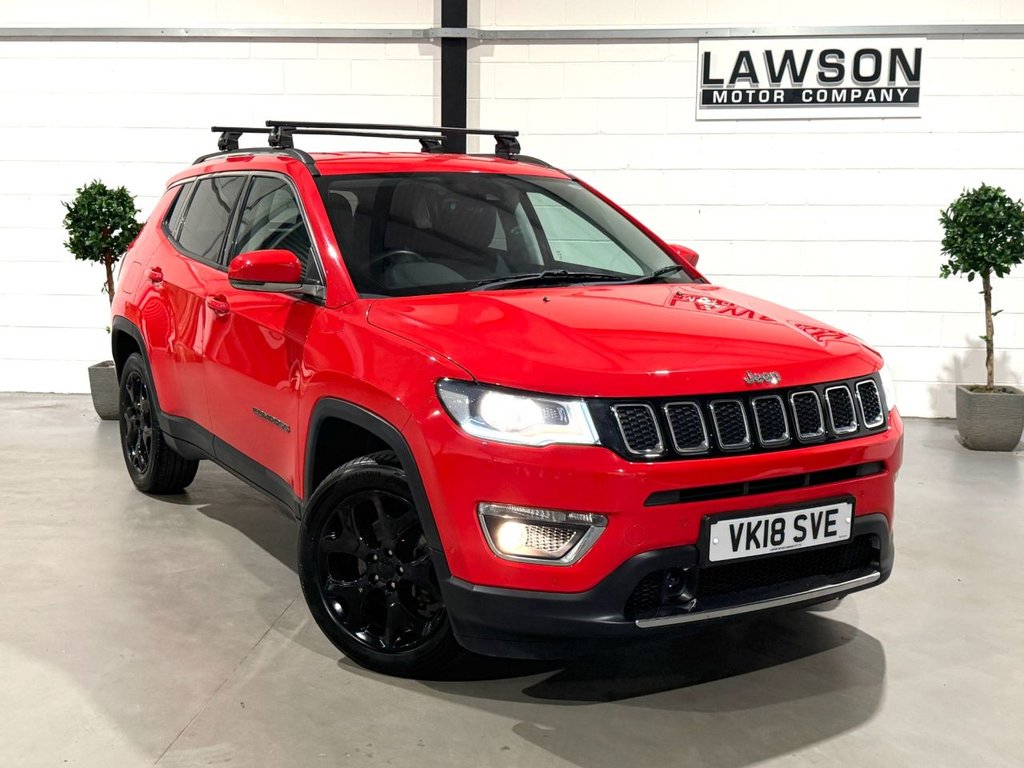 USED 2018 18 JEEP COMPASS 1.4T MultiAirII Limited SUV 5dr Petrol Manual Euro 6 (s/s) (140 ps) 