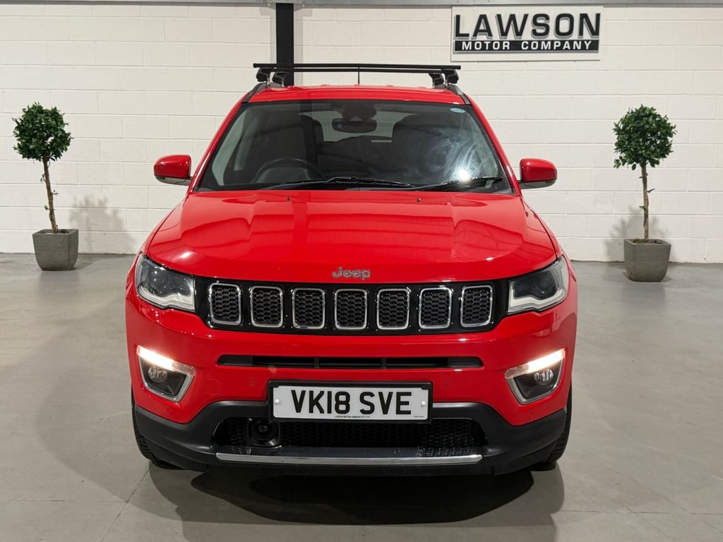 USED 2018 18 JEEP COMPASS 1.4T MultiAirII Limited SUV 5dr Petrol Manual Euro 6 (s/s) (140 ps) 
