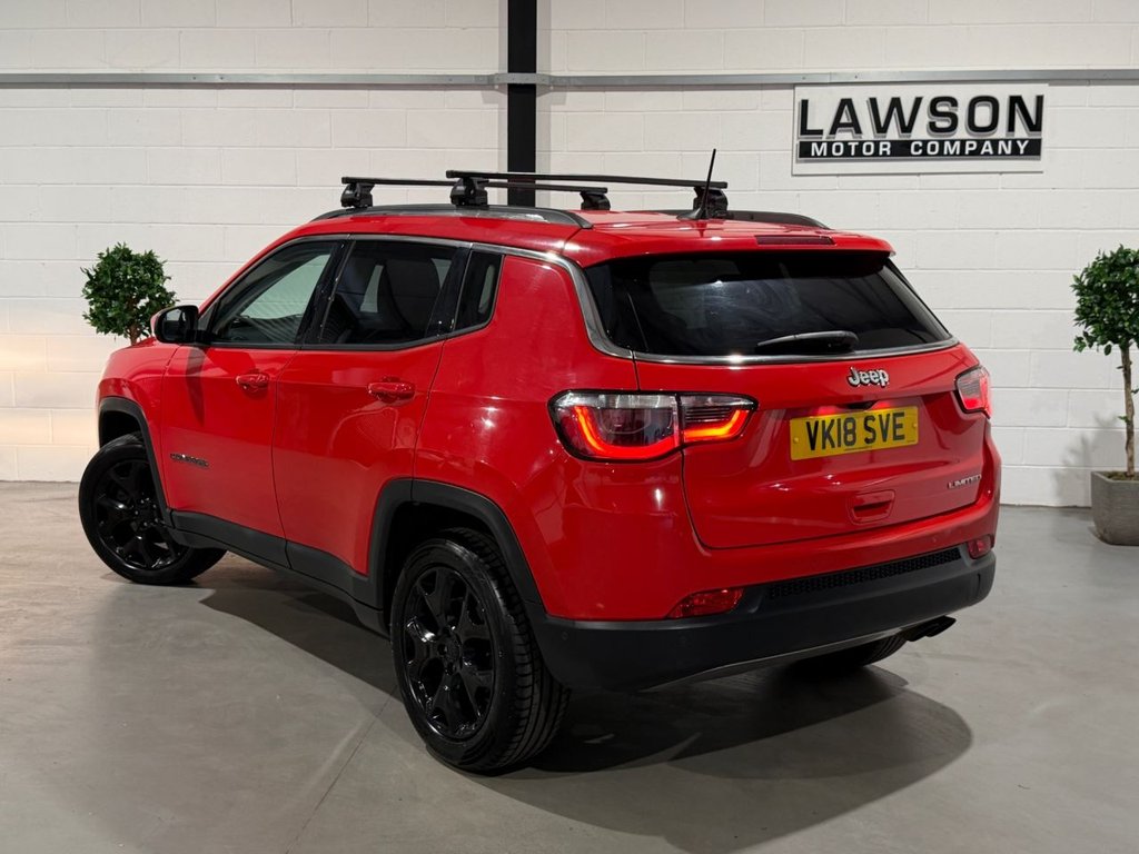 USED 2018 18 JEEP COMPASS 1.4T MultiAirII Limited SUV 5dr Petrol Manual Euro 6 (s/s) (140 ps) 