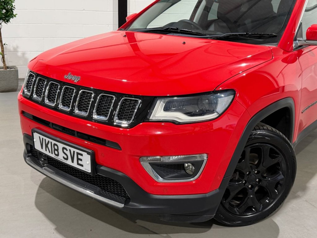 USED 2018 18 JEEP COMPASS 1.4T MultiAirII Limited SUV 5dr Petrol Manual Euro 6 (s/s) (140 ps) 